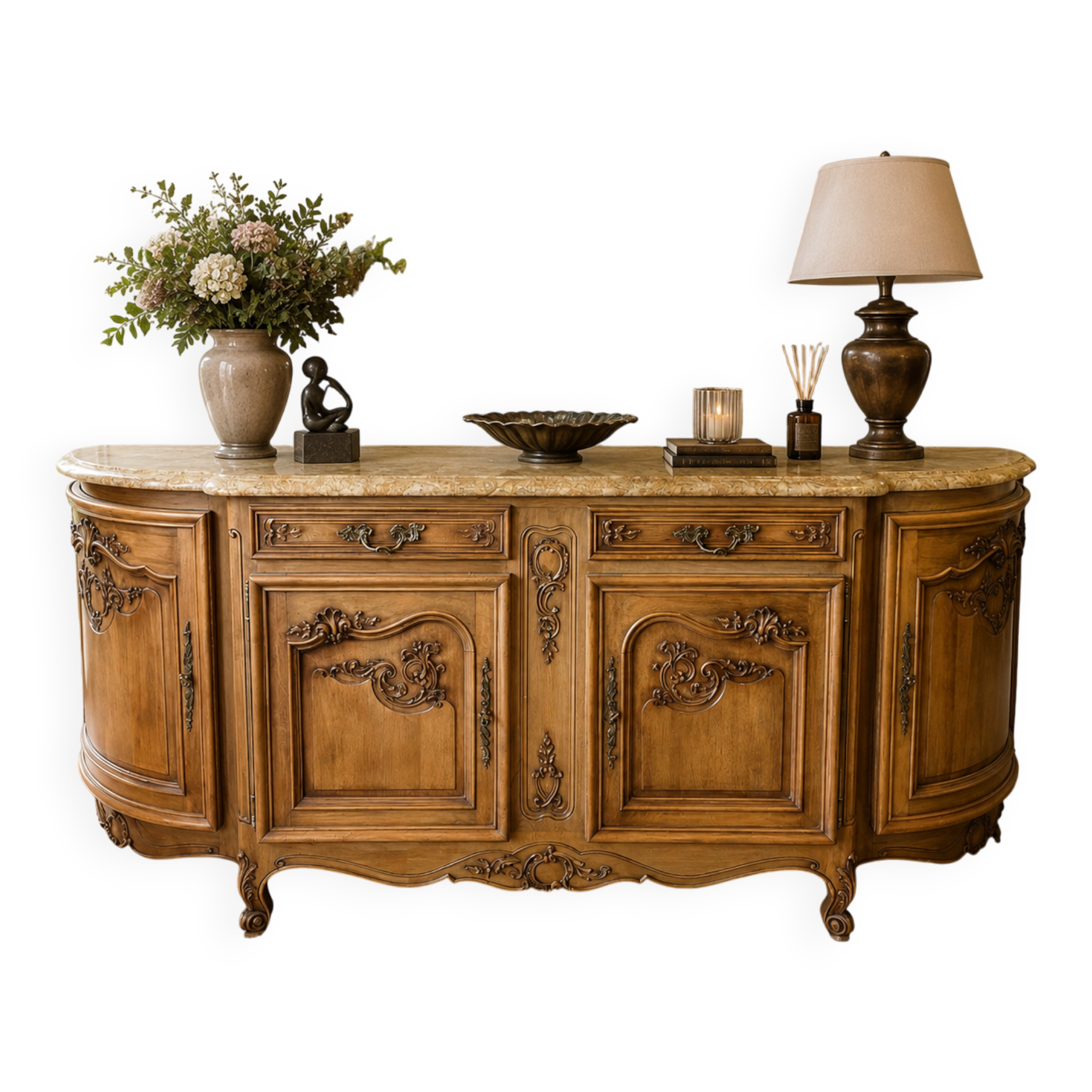 enfilade regency over brocatelle