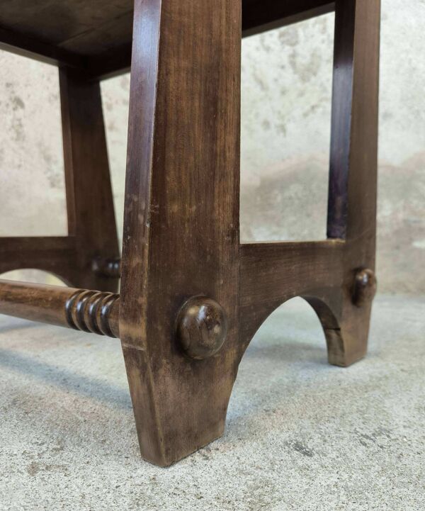 Tabouret bois vintage