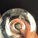 Large bubble glass chalice Saba Biot