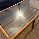 Rattan coffee table