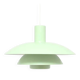 Pistachio Scandinavian lamp, 1970s