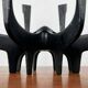 Danish metal candlestick in mid-century style by Gunnar Cyren for Dansk Designs Denmark, 1960s.