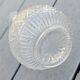 Round glass vase