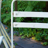 Suite de 4 fauteuils de jardin Emu