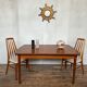 Scandinavian table in vintage teak 1960 Samcom edition