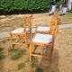 3 chaises en rotin
