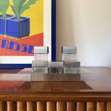 Hollywood regency Cruet-set, Manifattura Zani Italy, 1970s.