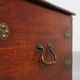 19th Century Antique Dutch Teak Blanket Chest, The Netherlands