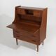 Teak secretaire by Gunnar Nielsen Tibergaard for Tibergaard, 1960s