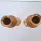 Brass star candlestick