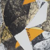 Marino marini: horse and rider - original lithograph