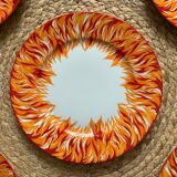 Set of 5 dessert plates by jean marais & haviland limoges