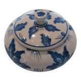 Pot chinois fleurs bleues