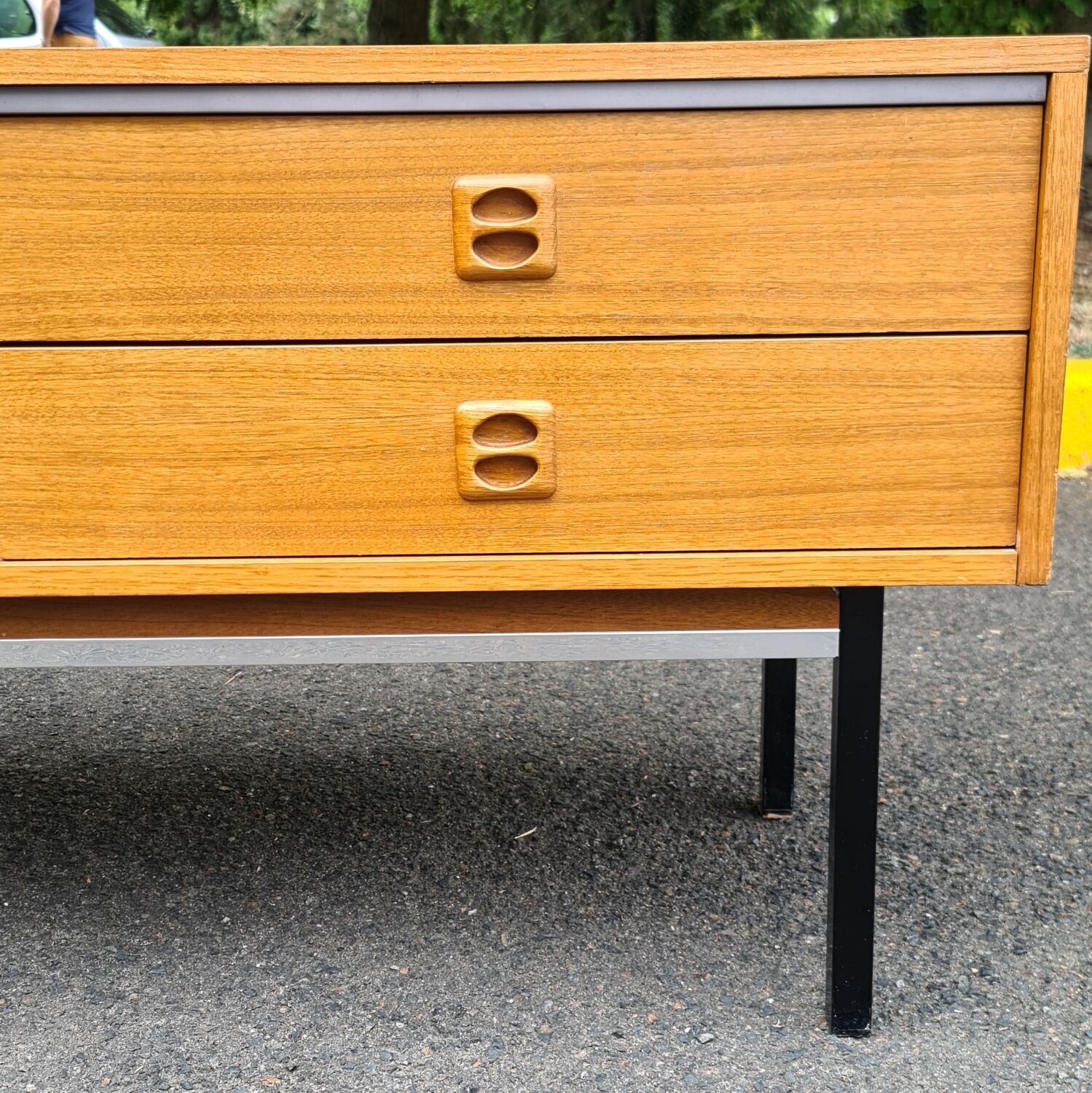 Vintage scandinavian tv sideboard