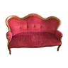Sofa style Louis Philippe red