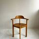 Set of 4 wooden chairs from the 1970s