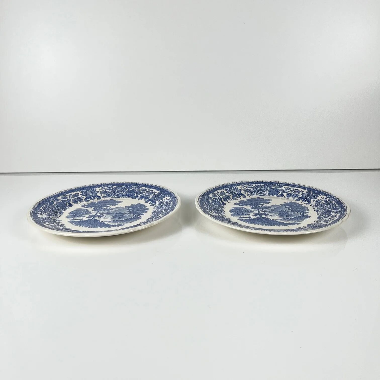 Set de 2 assiettes à dessert Villeroy & Boch "Burgenland", bleu