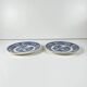 Set of 2 Villeroy & Boch "Burgenland" dessert plates, blue
