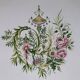 Royan de Digoin and Sarreguemines serving dish