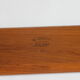 Teak wooden serving tray by Karl Holmberg, Sweden 1960s.