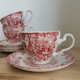 Vintage ironearth cups and cups Johnson Bros.