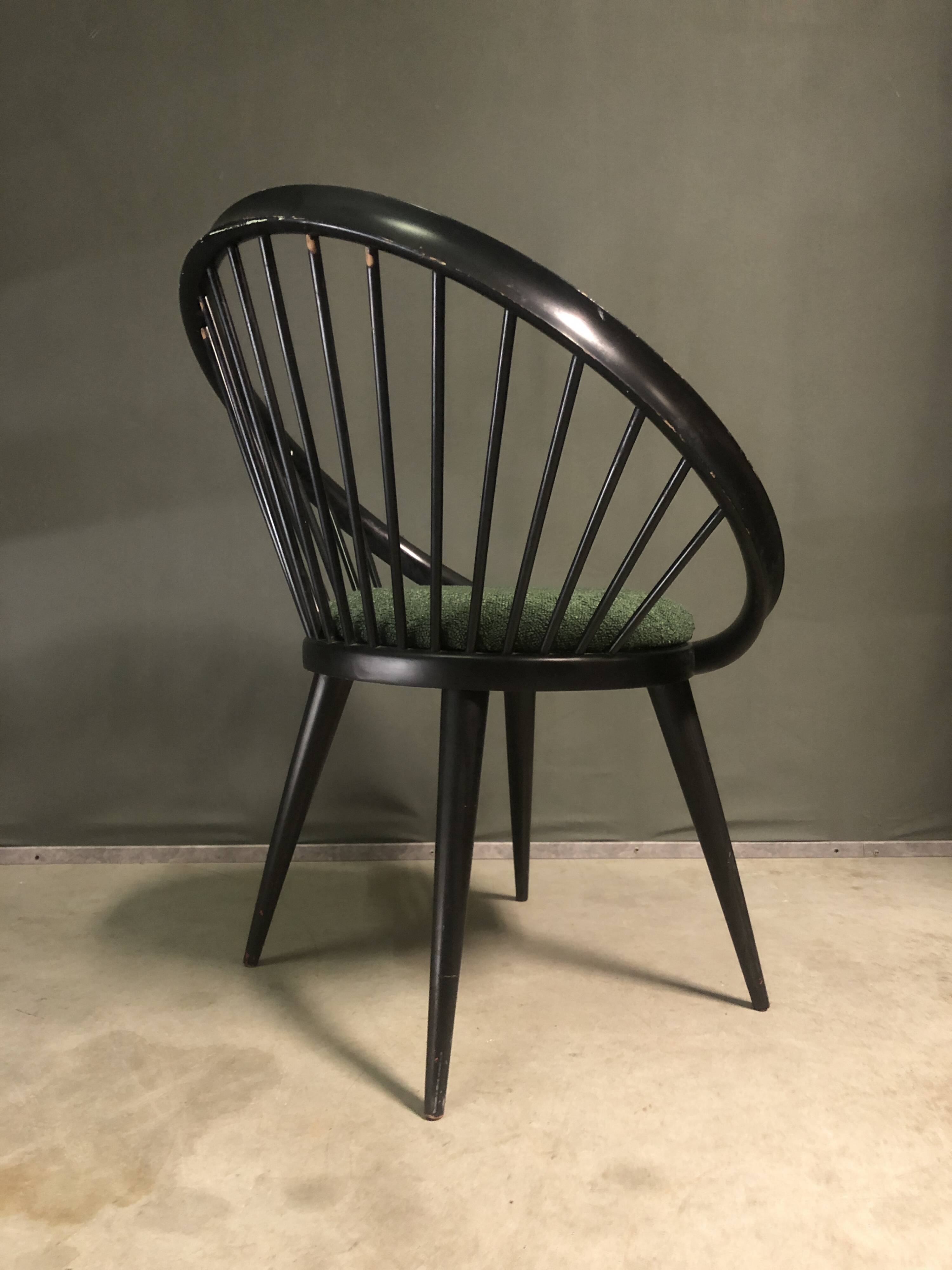 Yngve Ekström circle chair  1960.