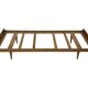 Vintage daybed 1960s minimalist design in Teak wood