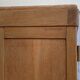 Parisian wardrobe solid oak raw 1940