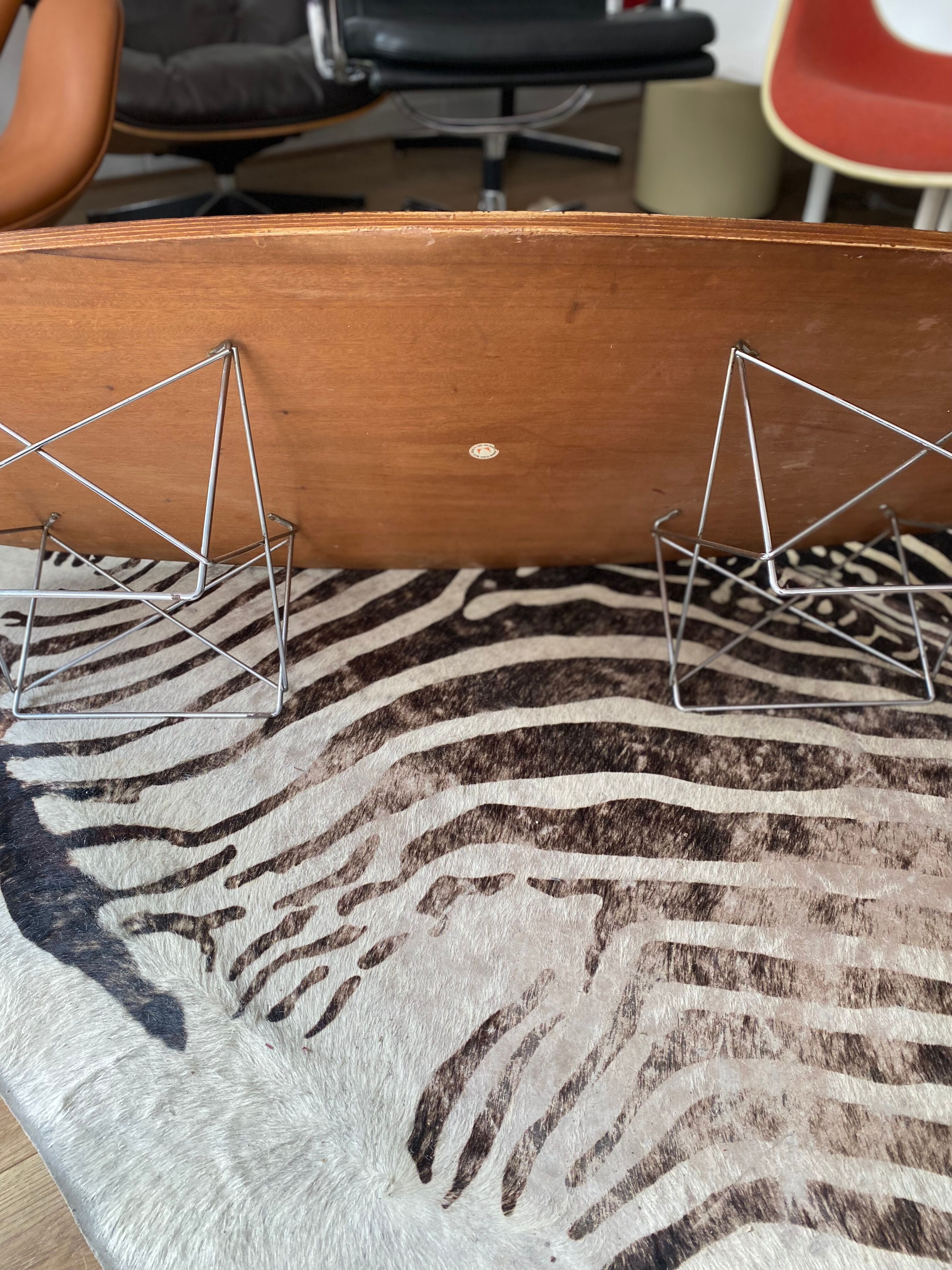 Coffee table Charles and Ray Eames Rosewood Herman Miller Interform 1960