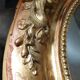 Oval mirror XIXth 43x56cm