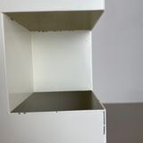 Original Modernist Cubic Pop Art Metal Umbrella Stand, France, 1970s