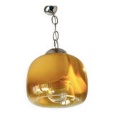 Large Murano Mazzega pendant light from the 70s