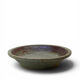 Bowl, hand-turned glazed stoneware catchall signed PY.
