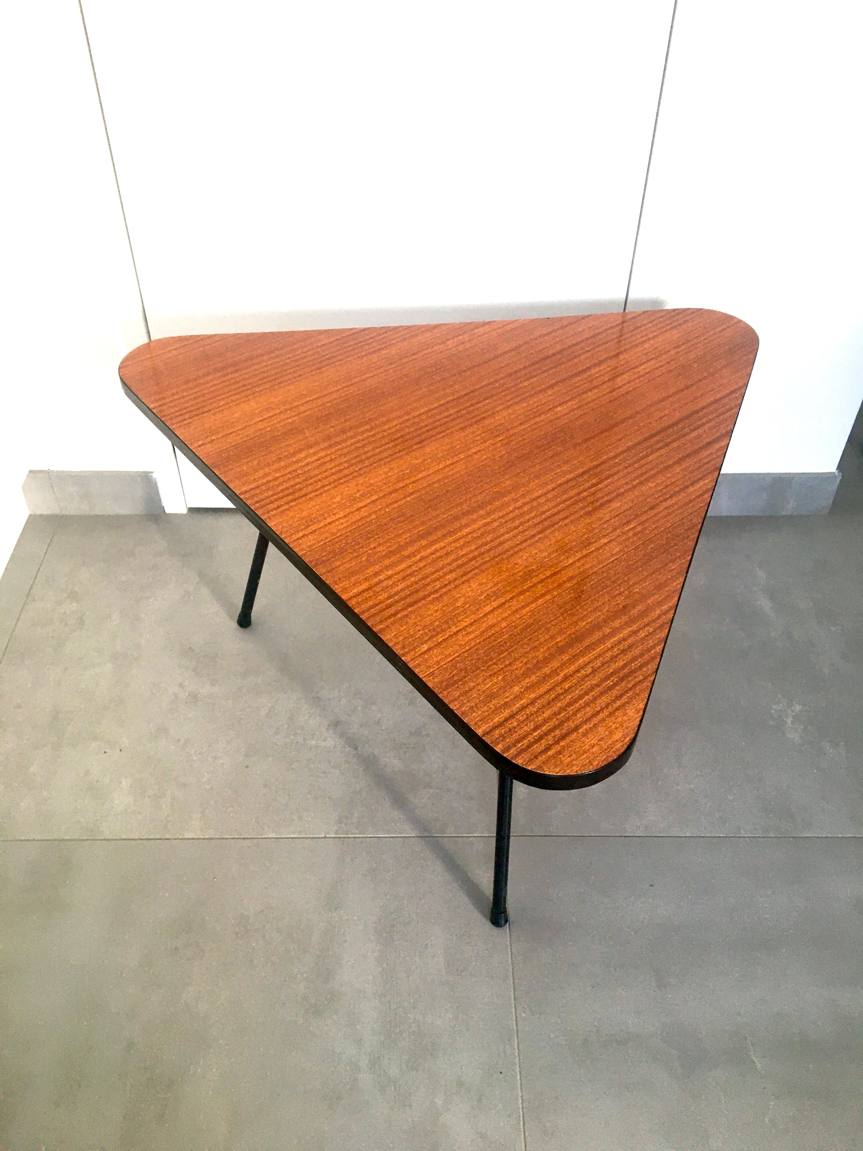 Vintage formica coffee table and steel