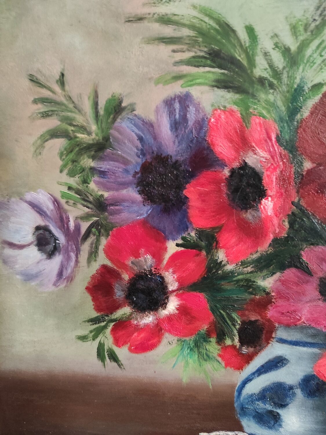 Painting Anemones Auguste Boiteux