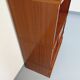 Vintage oak storage bookshelf from the 1960s.