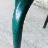 Vintage wood and metal stool circa 60's