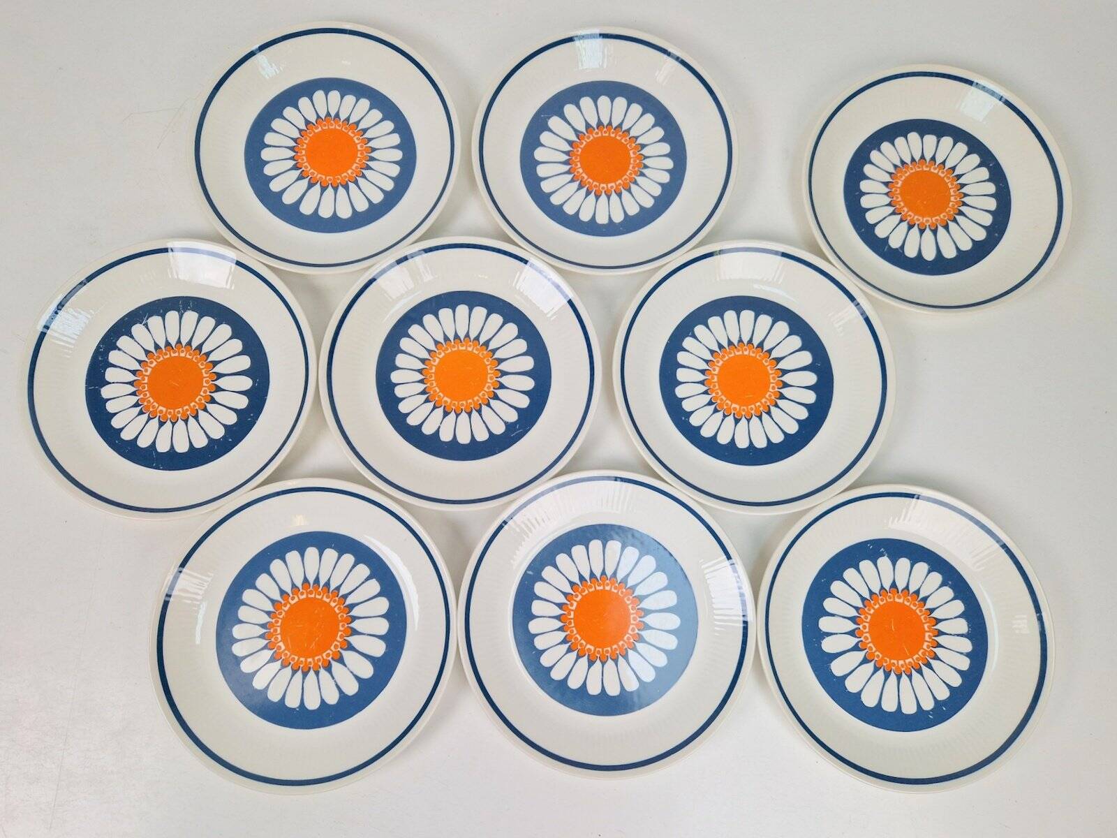 Daisy Turi Tableware from Figgjo Flint, Norway, 1960s, Set of 24