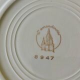 Service assiettes l'Amandinoise 8947