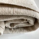Farm tablecloth 19th in hemp canvas, reserve of trousseau L270cm