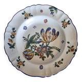 Old earthenware plate