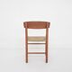 Børge Mogensen for FDB mobler, "J-39 Shaker" dining chair, Denmark, 1944