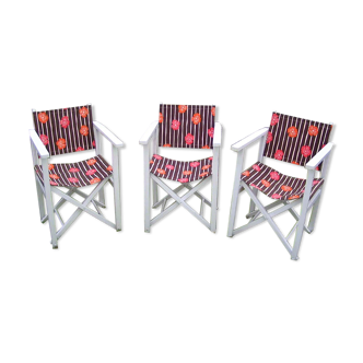 Folding garden chairs 70s