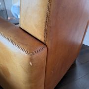 Fauteuil en cuir