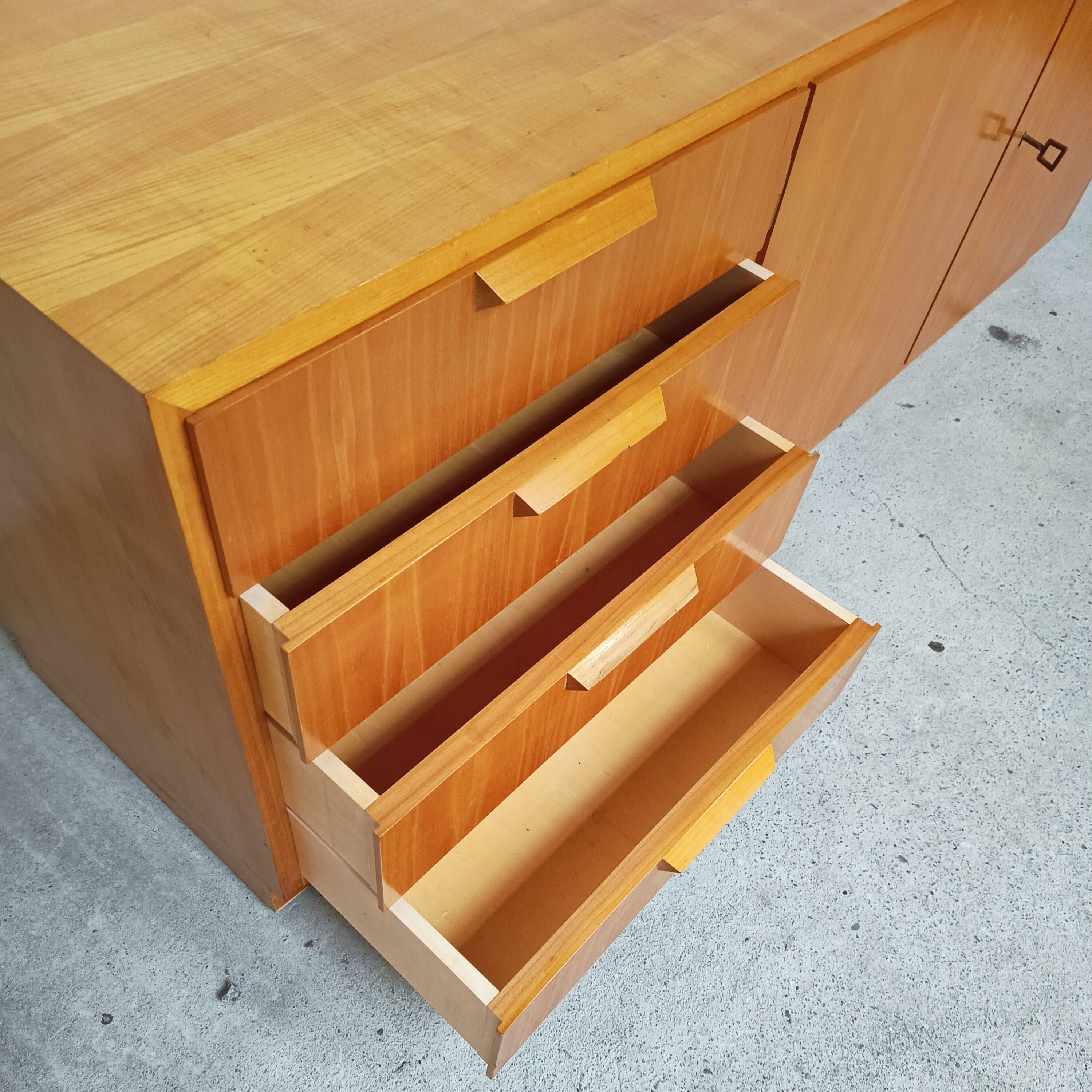 Low sideboard, 150 cm, 1970