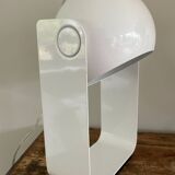 Vintage Table Lamp White Space Age Look Massive 90's design
