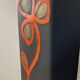 Duo of vintage ceramic vases