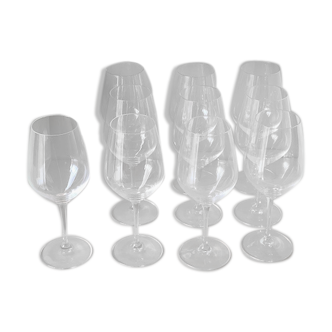 Sèvres crystal wine glasses