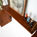 Teak modular shelving unit, Danish design, 1960s, designer: Poul Cadovius