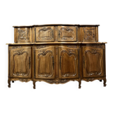 Monumental Provençal Louis XV style sliding sideboard